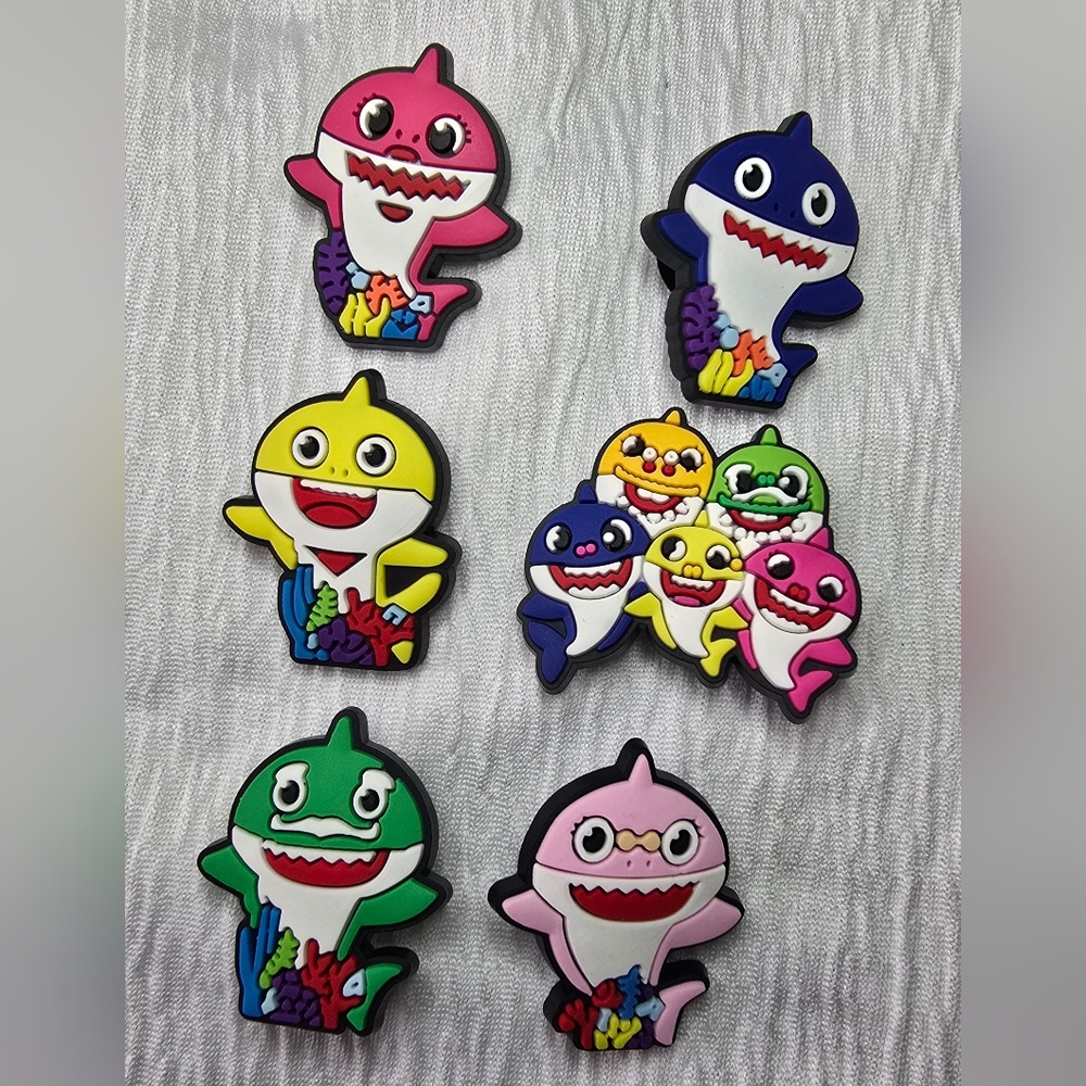 Baby Shark Croc Charms Set - NEW WITHOUT TAGS